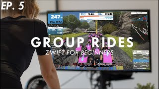 Group Rides on Zwift - All You Need To Know | Zwift For Beginners Ep. 5