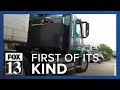 Utah business debuts first electric semi truck in the state