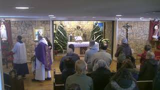 12-22-2024 The 4th Sunday of Advent Rosary and Mass from The Blue Army Shrine of Our Lady of Fatima