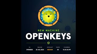 OpenKeys HackTheBox (speedrun) Walkthrough