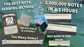 The BEST Note Farm Method in Deepwoken - How I Got 1 Million Notes in 2.5 Hours | Deepwoken