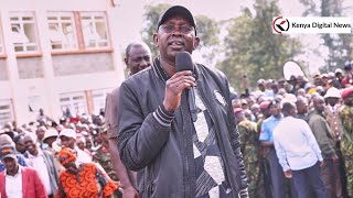 'Msitusi Rais, mtusi mimi ni mawe!' Oscar Sudi tells youths insulting the President!!