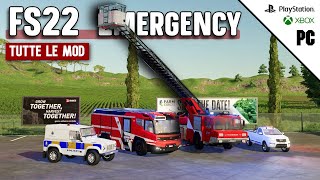 TUTTI I VEICOLI di EMERGENZA su FS22 per CONSOLE!