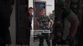 BUNTUT GERUDUK Polrestabes Medan, Mayor Dedi Hasibuan Resmi Ditahan di Puspom TNI