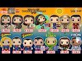 Comparisons of all fakes by Funko POP!Wonder Woman!Superman!Super girl!Justice League!Shazam!