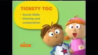 Tickety Toc Curriculum Board (Nick the Smart Place to Play, URL Version) (September 10-20, 2012)
