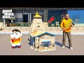 Franklin & shinchan Make Mini Kedarnath Temple in GTA 5 | JNK GAMER