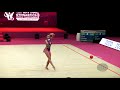 GENUZIO Antonella (BOL) - 2021 Rhythmic Worlds, Kitakyushu (JPN) - Qualifications Ball