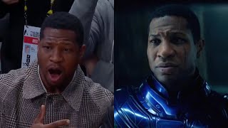 JONATHAN MAJORS IN THE HOUSE EVERYBODY!! 😁PRICELESS DUNK REACTIONS #antman3 #nba #basketball #viral