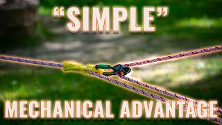 Mechanical Advantage 3:1 for Tree Work