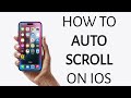 How to Auto Scroll on iPhone! (2025)