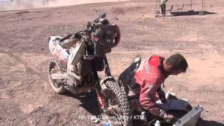 NR 144 DAKAR 2015 Damien Udry / KTM