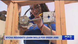 Bronx NYCHA residents get training, new skills for green jobs
