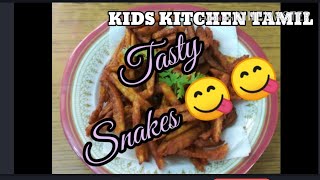 கர கர மொறு மொறு ஸ்னாக்ஸ்10 நிமிடத்தில் (KIDS KITCHEN TAMIL)