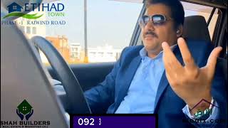 Presentation of ETIHAD TOWN Phase-1, presented by Syed Zia Hashmi CEO of Shah Builders \u0026 Alaarz.com