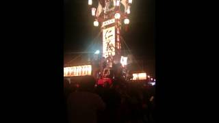 2014  七尾市祇園祭  塗師町  仮宮出発