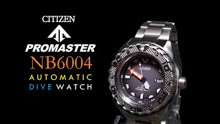 Citizen NB6004-83E Automatic Dive Watch Review | Titanium | Looks like a tank, wears like a Lotus