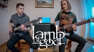 Lamb of God - Hourglass - Dual guitar instrumental cover