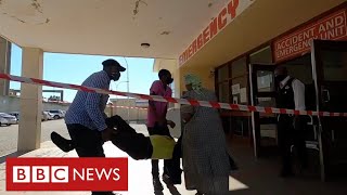 South Africa endures coronavirus crisis as health services collapse  - BBC News