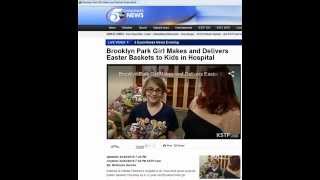 KSTP Channel 5: Alanna Worrall and Feel Better Baskets 4/4/15