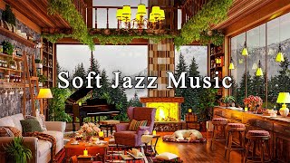 Jazz Relaxing Music at Cozy Coffee Shop Ambience☕Soft Jazz Instrumental Music fo