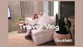 Mont Tremblant - Quebec 魁北克冰雪童话世界Travel Vlog/超美民宿/狗拉雪橇/和好朋友的开心时光