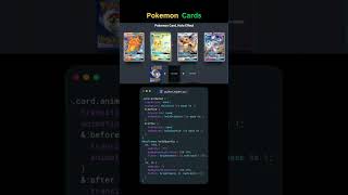 Pokemon Cards Holo Effect: CSS Animation Tutorial! #coding #programming #pokemon #learntocode #html