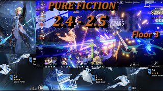 Pure Fiction Floor 3 2.4 - 2.5 | Honkai Star Rail | Words of Deceit