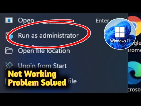 Fix Windows 11 Running As Administrator Not Working Issue Fixed