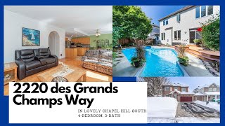 🏡 Stunning 4-Bedroom Home in Chapel Hill South, Orleans! | 2220 Des Grands Champs Way, Ottawa