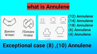 What is Annulene ? Exceptional case of Annulene ,(8) Annulene,(10) Annulene etc. Msc