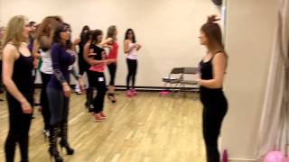 Learning the "Lotion" move for Lap Dance at StripXpertease