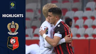 OGC NICE - STADE RENNAIS FC (1 - 1) - Highlights - (OGCN - SRFC) / 2021-2022