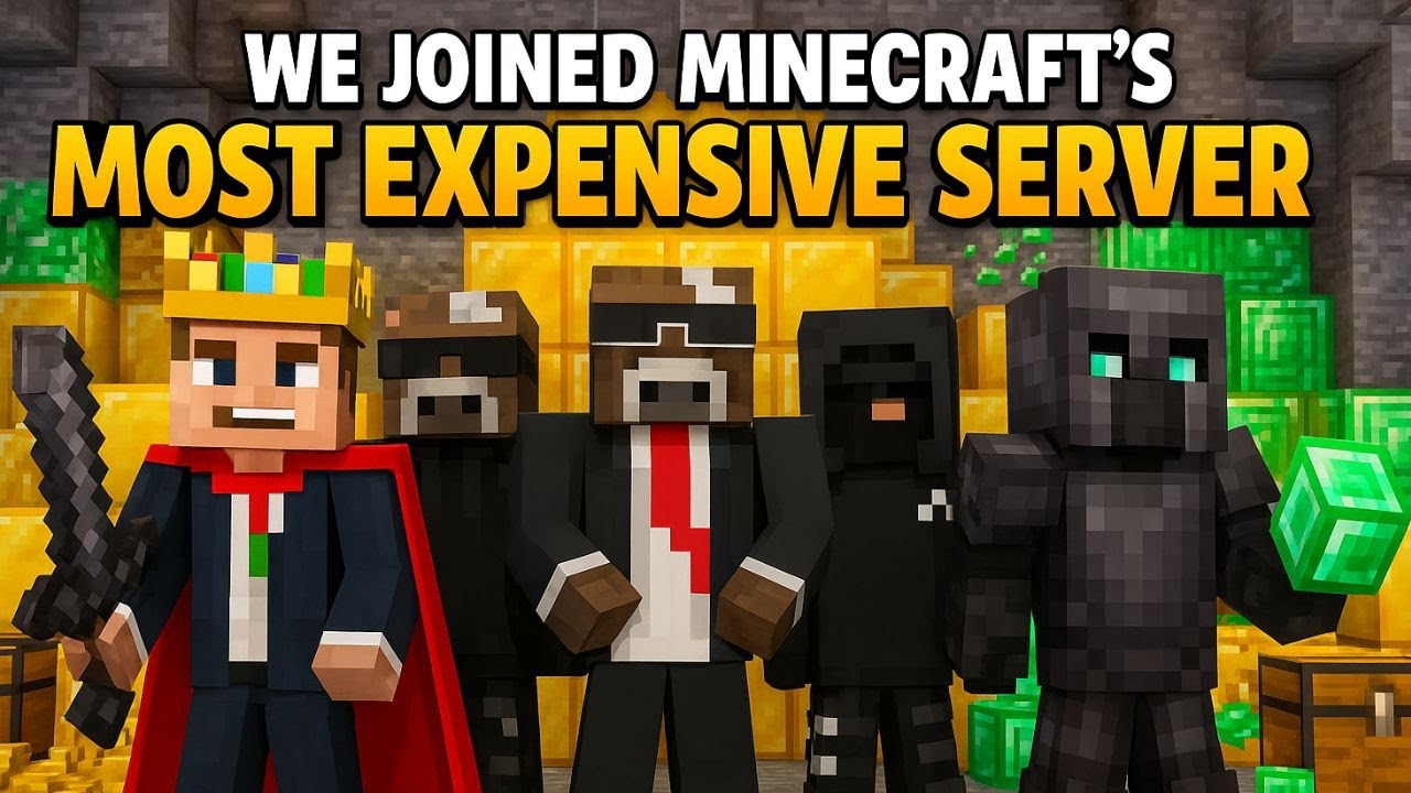 This Is Minecrafts Most Expensive Server Youtube