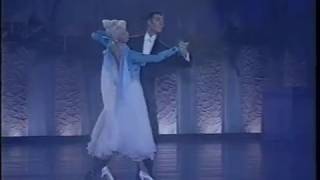 341 社交ダンス ワルツ ゲストデモ（Ballroom Dance Waltz Guest Demonstration）ルッカ・バリッキ組1995年第16回日本インター