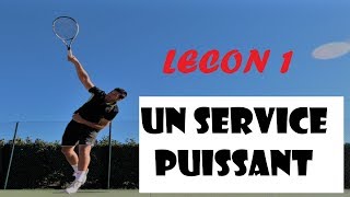 TENNIS : Comment avoir un Service PUISSANT et EFFICACE ? Leçon du jour