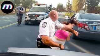 130 Most BRUTAL Moments Police Vs Road Rage Drivers Caught On Dashcam | Instant Karma Police