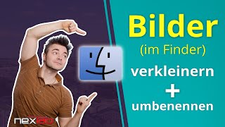 Bilder verkleinern und Dateien umbenennen DIREKT IM FINDER - Mac Tutorial