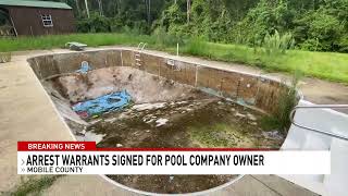 Arrest warrants issued for Mobile County pool company owner - NBC 15 WPMI