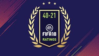 LIVE REAGEREN OP DE NIEUWE FIFA 18 RATINGS! | TOP 40-21 | FIFA 18 LIVESTREAM