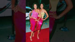 Tia Mowry and Tamera Mowry Style Evolution 90s-2000s #tiamowry #tameramowry #actress #shorts #fyp