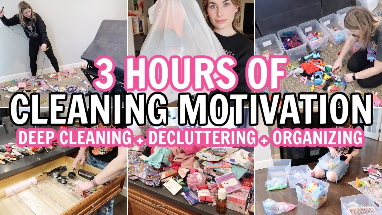 Extreme Deep Clean Declutter Organize Cleaning Motivation Marathon