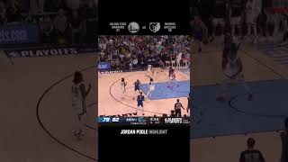 조던 풀 오늘 짧은 하이라이트 | NBA Playoffs Jordan Poole