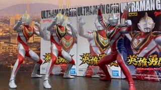 【英雄勇像 】ウルトラマンガイア（SV）Night Color Edition＆ウルトラマンガイア（V1･V2）【造詣が神！！】プライズ商品とは思えない！！