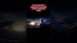 ''I am Iron Man'' Sahnesine Sinemada Verilen İnanılmaz Tepki || Avengers;Endgame