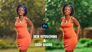 Skin Retouching and Color Grading in Photoshop