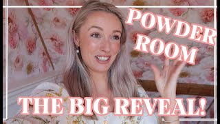 POWDER ROOM REVEAL //  I AM SO HAPPY WITH IT! // Fashion Mumblr Vlogs