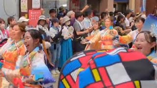 第71回よさこい祭り2024  夢源風人【はりまや橋競演場】