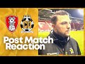 Rotherham United 3-1 Cambridge United | Mark Bonner Reaction