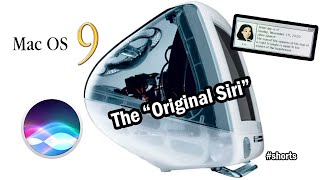 The "Original Siri" on Mac OS 9.2.2
